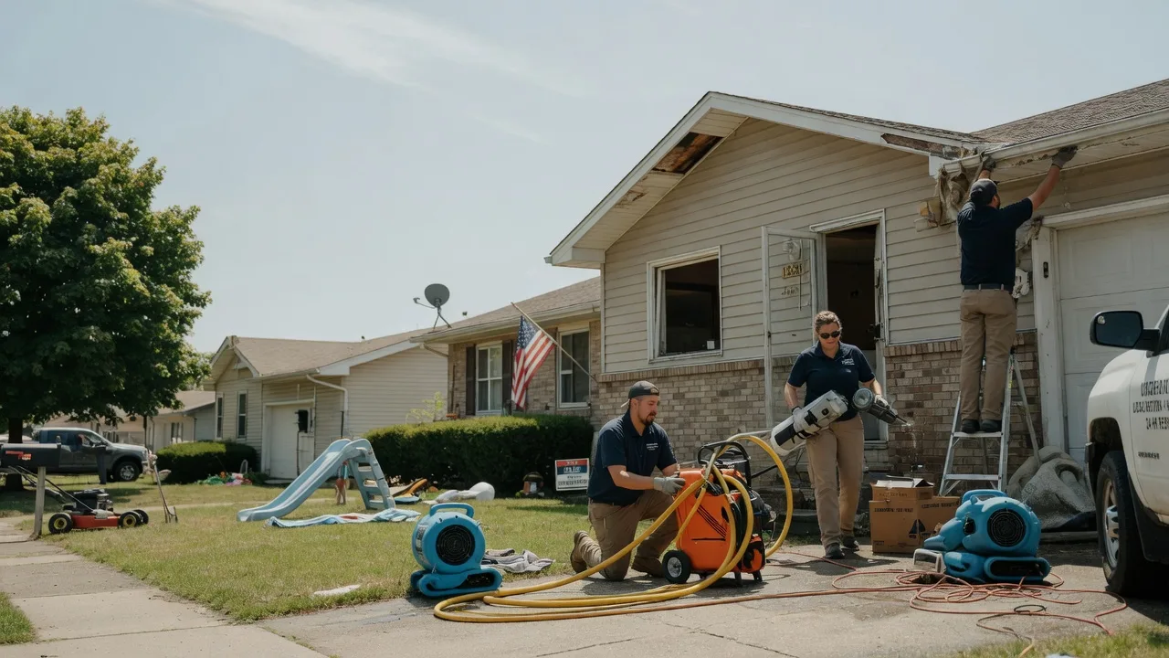 Water Damage Restoration in Mason, IL near me